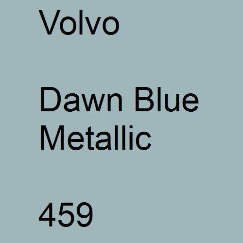 Volvo, Dawn Blue Metallic, 459.